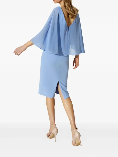 Rochie mini Allure de costum albastru