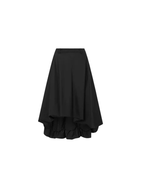 Spódnica midi Moschino do kolan czarna