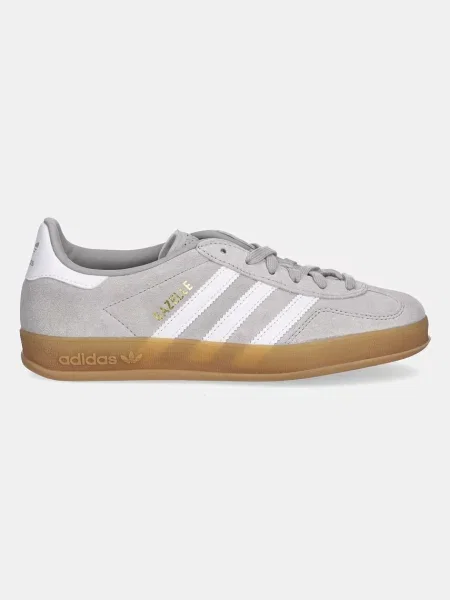 Adidas Originals sneakersy zamszowe Gazelle Indoor szary