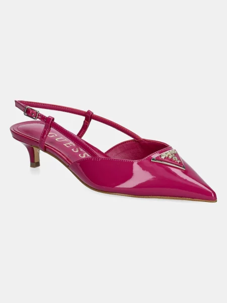 Обувки с тънък Guess розово