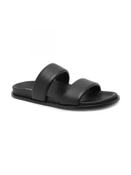 Alohas De piele șlapi Calypso negru