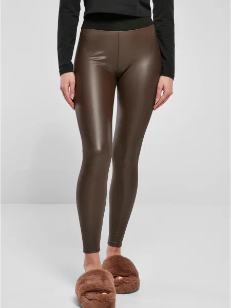 Legginsy Urban Classics brązowe