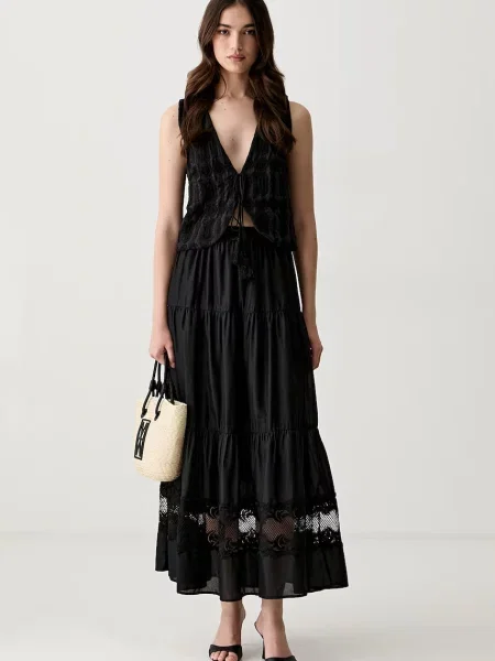 Haveone vestă pentru femei negru
