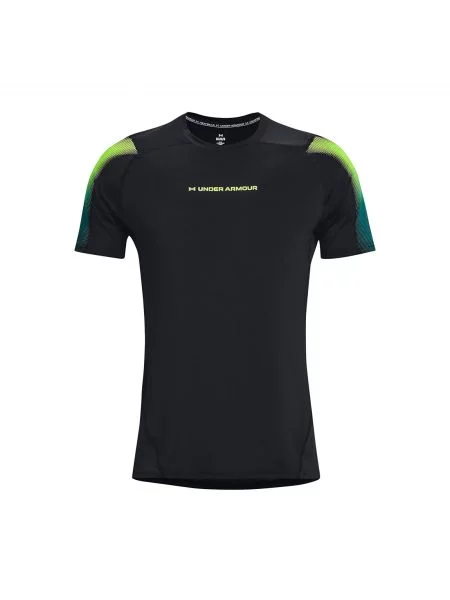 Tričko Under Armour Hg Armour Nov Fitted Ss Black M černé