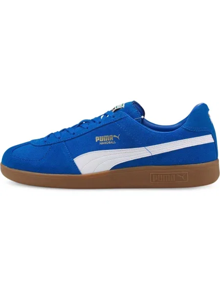 PUMA Športová obuv kráľovská modrá / zlatá biela