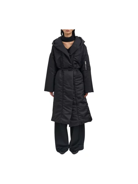 Płaszcz Andrea Ya'aqov wełniany czarny