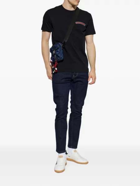 Tricou Dsquared2 cu autograf negru