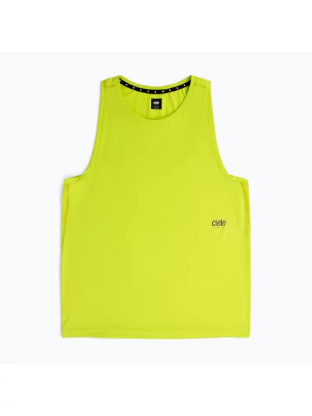 Koszulka do biegania Ciele Athletics DLY Singlet lime green zielona