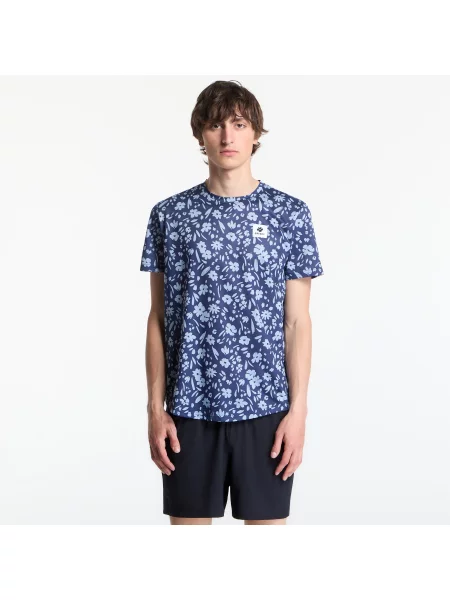 Tricou SAYSKY Flower Combat T-Shirt Blue Flower M albastru