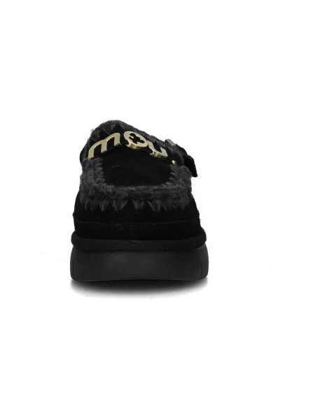 Pantofi Mou din piele negru