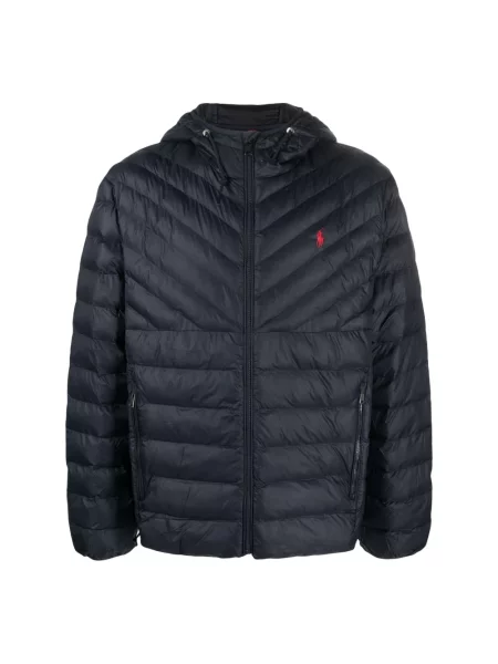 Ocieplany kurtka bomber Polo Ralph Lauren niebieski