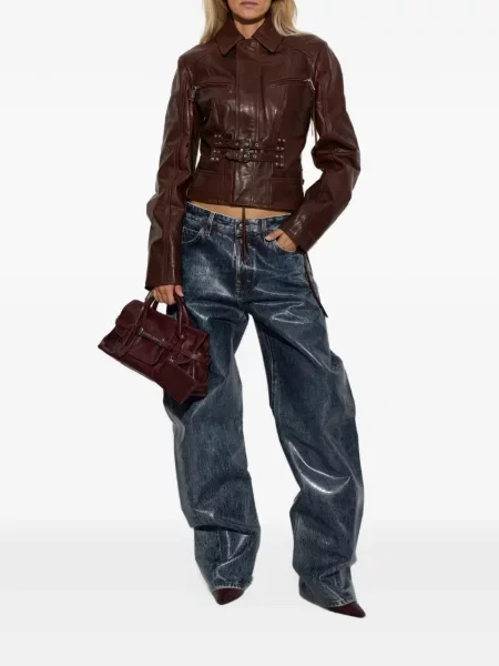 Blugi cu picior larg Dsquared2 albastru
