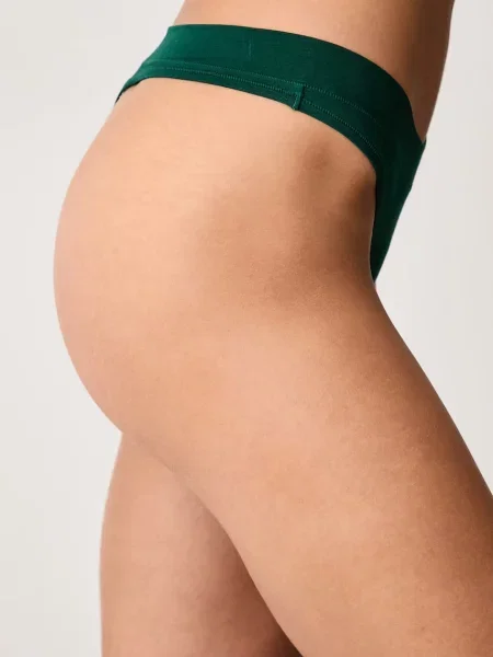 Polo Ralph Lauren tangá dámske s elastanom zelená