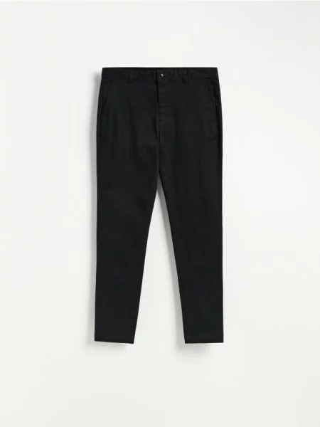 Reserved Pantaloni skinny din majoritar negru