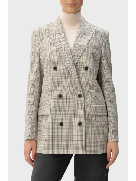 Пиджак Boss бежевый