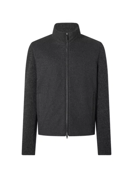 Cardigan Zegna din cașmir gri