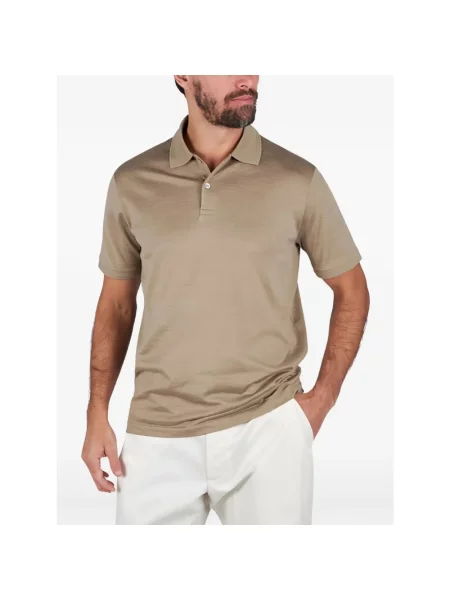 Koszulka polo Paul & Shark beżowa