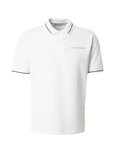 JACK & JONES Tricou JCOFusion negru alb