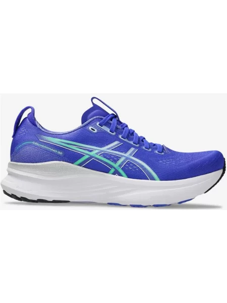 Buty do biegania ASICS Gel-Kayano 32 niebiesko-białe ultralight białe
