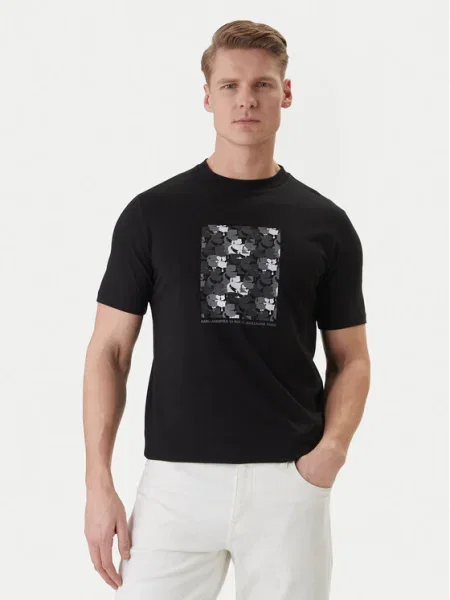 KARL LAGERFELD Tricou negru