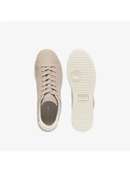 Lacoste Skórzane Sneakersy Carnaby Set szary