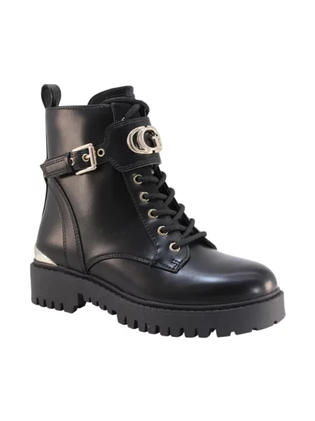 Guess workery na platformie OLANNA czarne