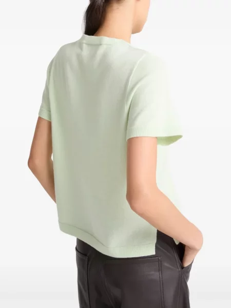 Tricou Yves Salomon tricotate verde