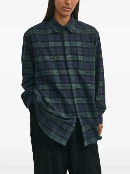 Cămașă Brooks Brothers de flanelă albastru