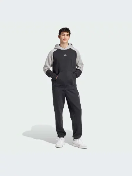 Костюмный спортивный костюм Adidas черный
