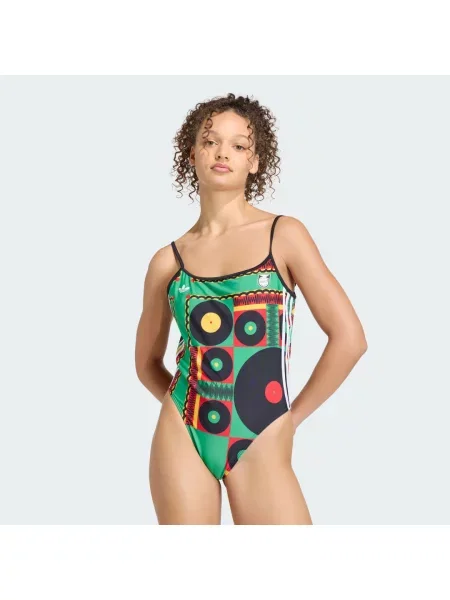 Plavky Jamaica x Bob Marley Originals U-Back bílé