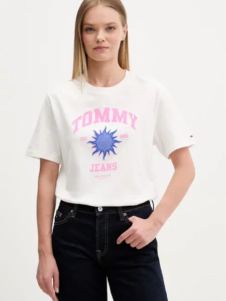 Tommy Jeans T-shirt biała