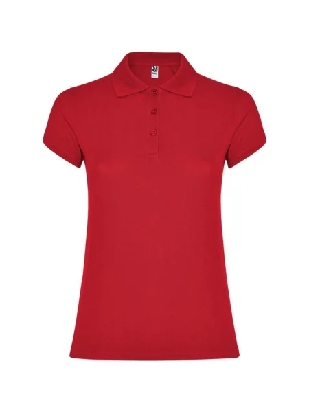 Koszulka Polo W czerwona