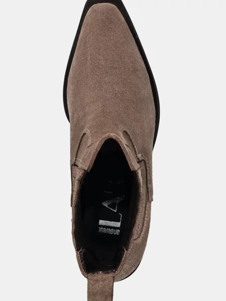 Замшевые ботинки Answear.lab бежевые