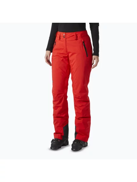 Pantaloni de schi pentru femei Helly Hansen Legendary Insulated alert red roșu