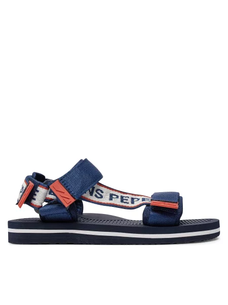 Sandali Pepe Jeans Pool One B Mornarsko modra