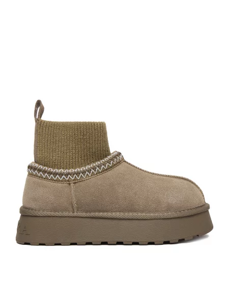 Дутики Badura бежевые