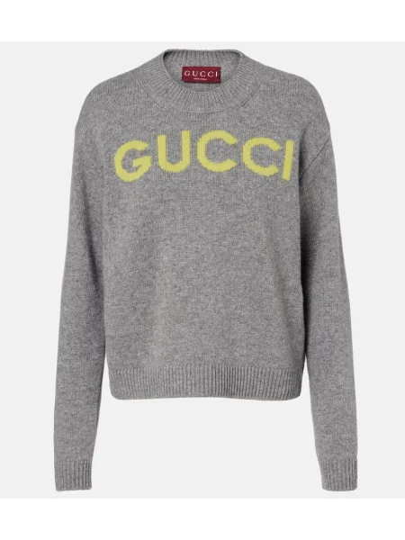 Pulover Gucci de lână gri