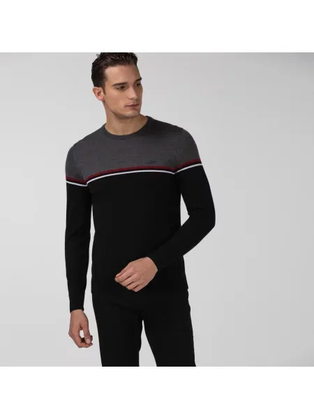 Свитер Lacoste.com черный