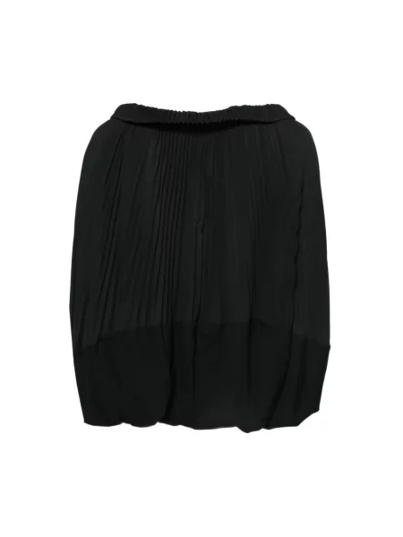 Top Junya Watanabe z falbankami czarny