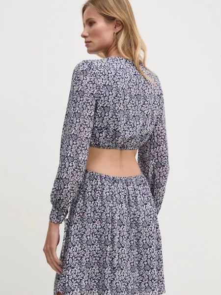 Сукня Pepe Jeans NORMAN mini розкльошена синій