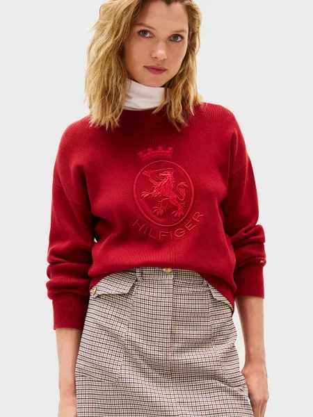 Светр Tommy Hilfiger червоний