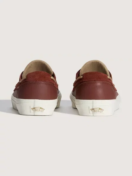 Vans Boat Shoe mokasyny skórzane brązowe