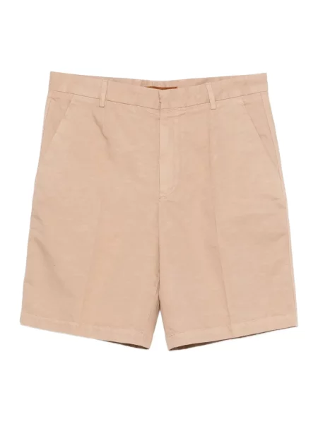 Bermudy Zegna brązowe