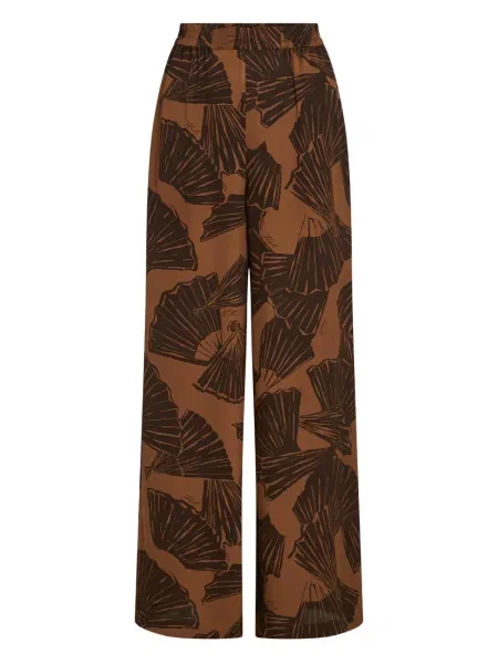 Pantaloni Karl Lagerfeld cu imagine maro