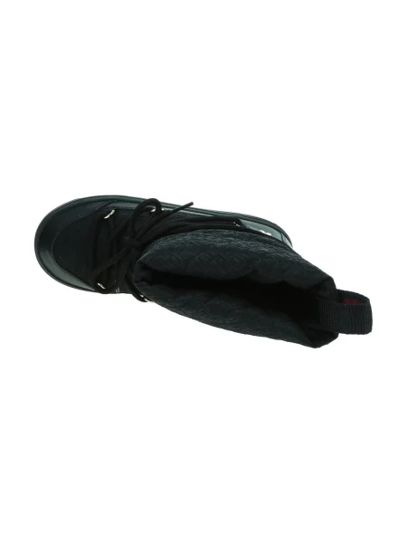 Pantofi Tommy Hilfiger cu șireturi din dantelă negru
