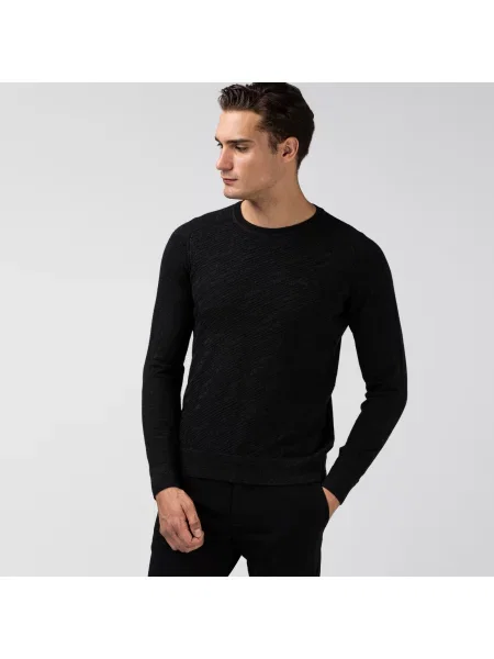 Свитер Lacoste.com черный