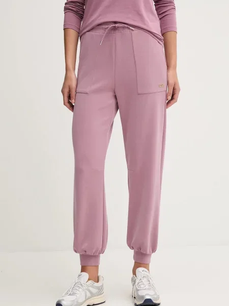 Emporio Armani donji dio trenirke za žene s modalom