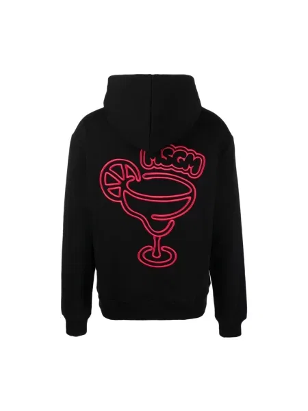 Bluza Msgm z logo czarna