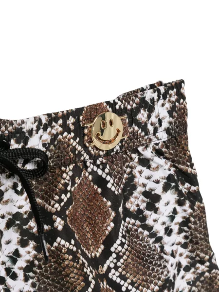 Slip de baie Moschino cu imagine maro
