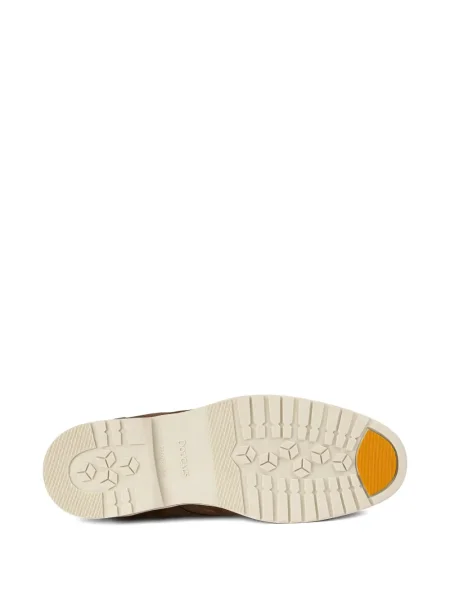 Botine Doucal's din piele de căprioară slip-on maro